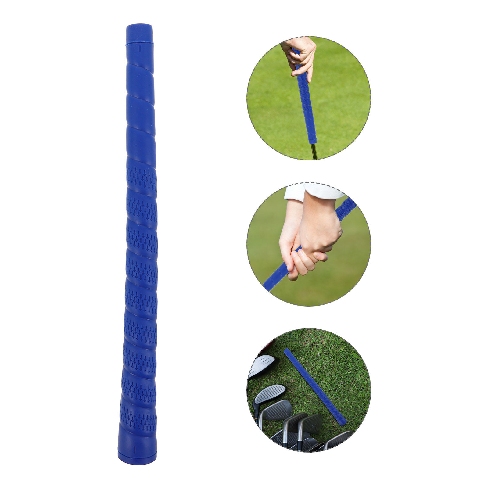 Golf Equipment For Youth - 子供用ゴルフグリップ ソフトラバーパターグリップ ユーストレーニング補助具 ゴルフクラブハンドル交換品 キッズジュニア練習用具 滑り止め