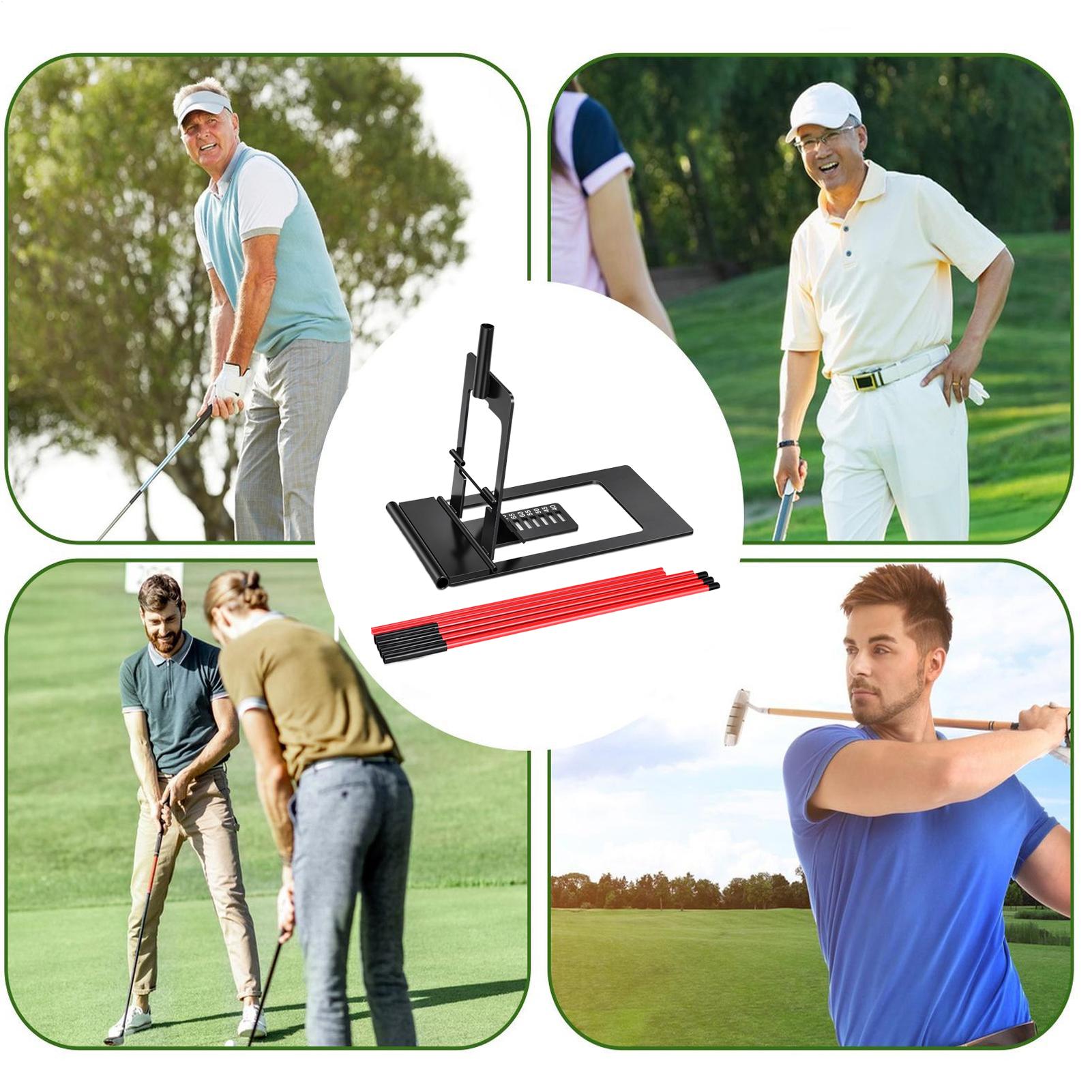 ゴルフパットトレーナー 角度調整可能なアライメント練習スティ - Golf Equipment For Youth のレビューと価格