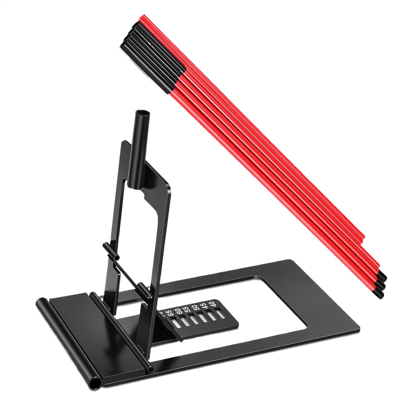 ゴルフアライメントスティックホルダー 角度調整可能なアライメ - Golf Equipment For Youth のレビューと価格