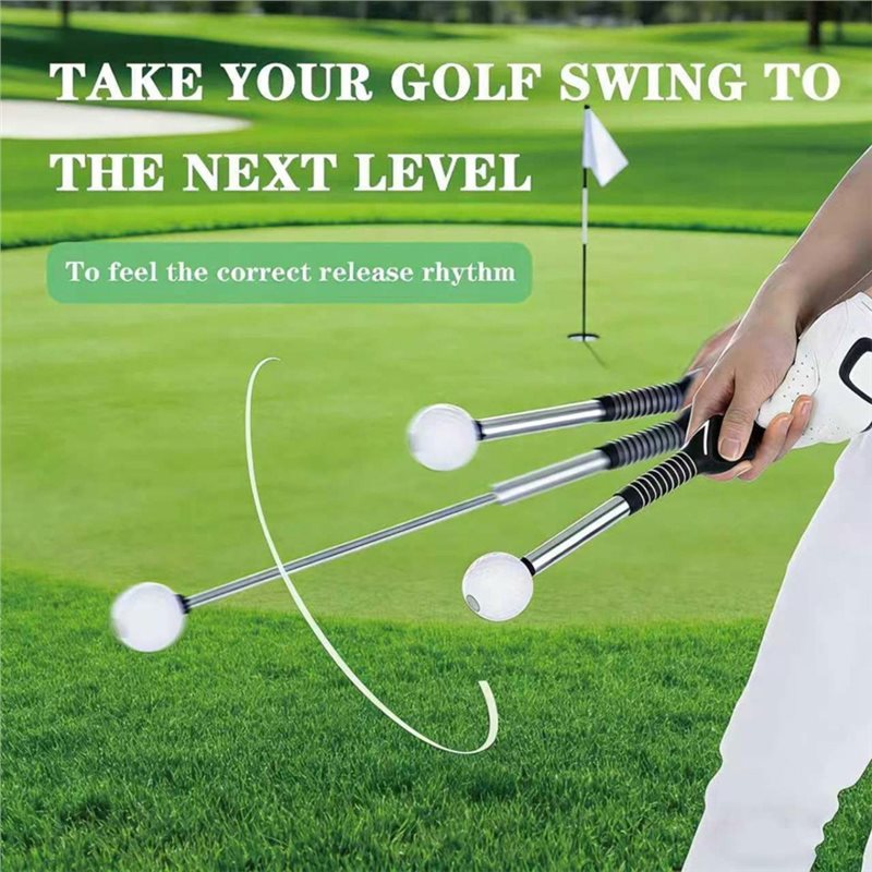 【値下げ！】 】バンド装備の格納式ゴルフスイングトレーナー- - Golf Equipment Price のレビューと価格